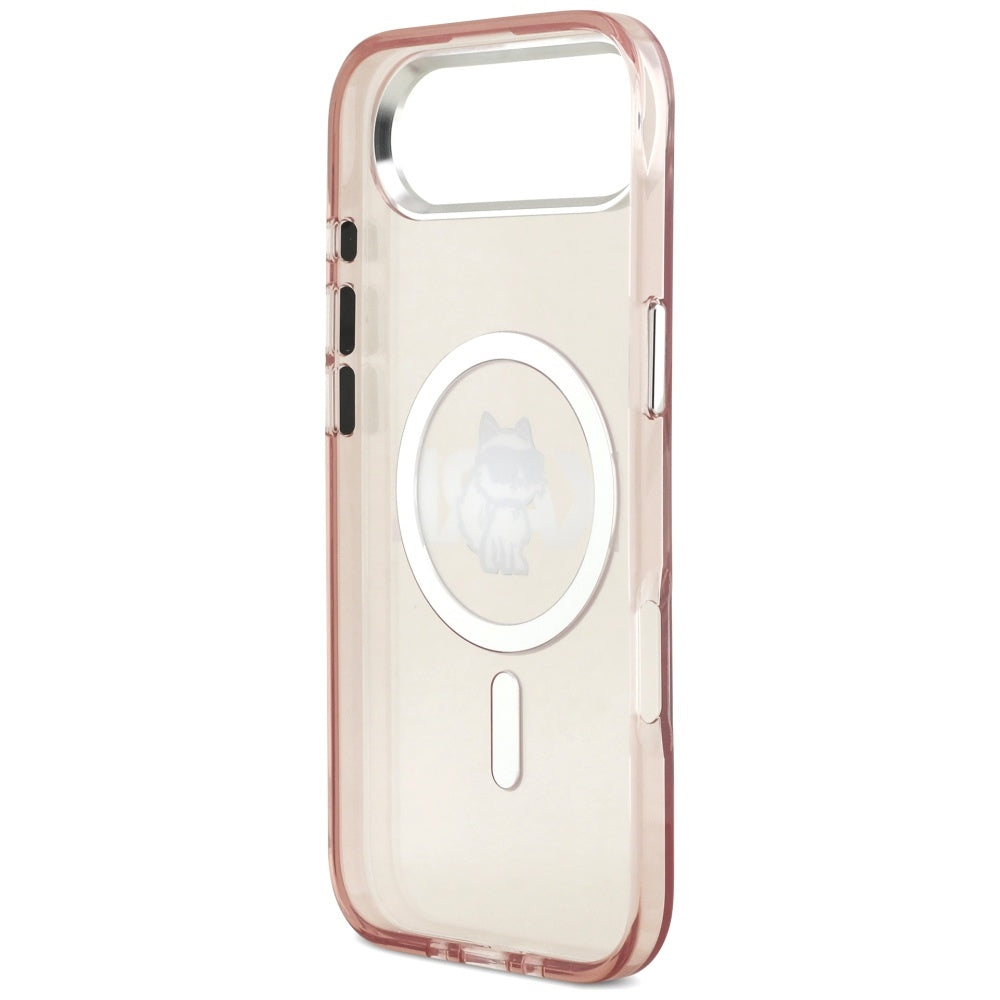 Θήκη MagSafe για Apple iPhone 17 Air, Karl Lagerfeld, IML Sketch Logo Choupette, Ροζ