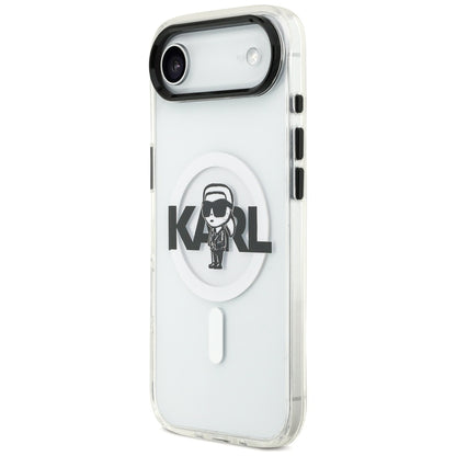 Θήκη MagSafe για Apple iPhone 17 Air, Karl Lagerfeld, IML Sketch Logo Karl, Διάφανη