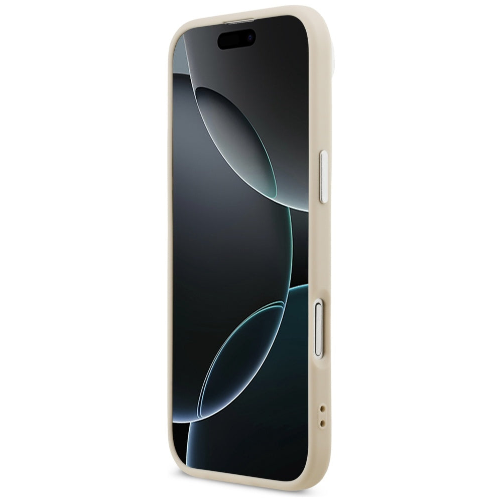 Θήκη MagSafe για Apple iPhone 17 Air, Karl Lagerfeld, Karl & Choupette Pins, Μπεζ