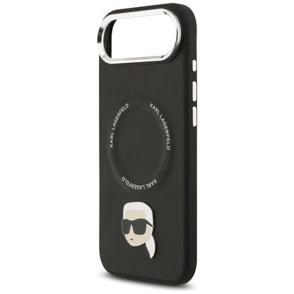 MagSafe Case for Apple iPhone 17 Air, Karl Lagerfeld, Karl Pin, Black