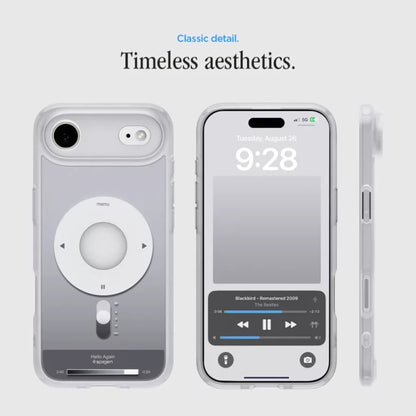Θήκη MagSafe για Apple iPhone 17 Air, Spigen, Ultra Hybrid Classic, Ασημί