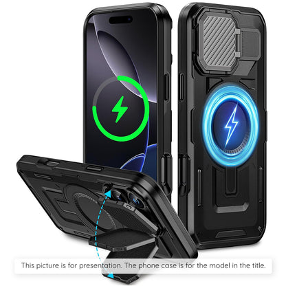 Θήκη MagSafe για Apple iPhone 17 Air, Techsuit, CamVault, Μαύρη