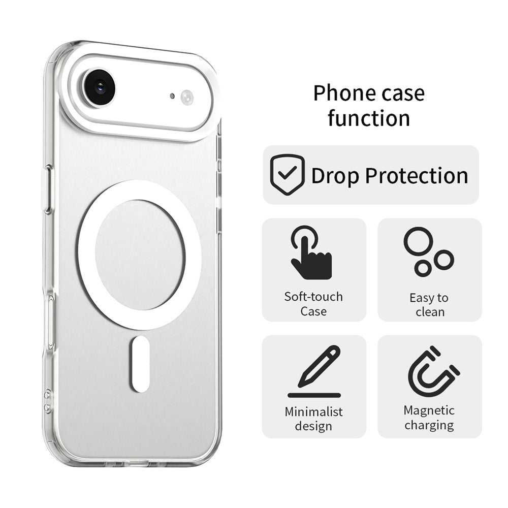 Θήκη MagSafe για Apple iPhone 17 Air, Techsuit, CandyCase, Λευκή