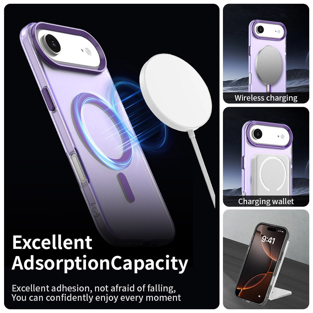 Θήκη MagSafe για Apple iPhone 17 Air, Techsuit, CandyCase, Μωβ