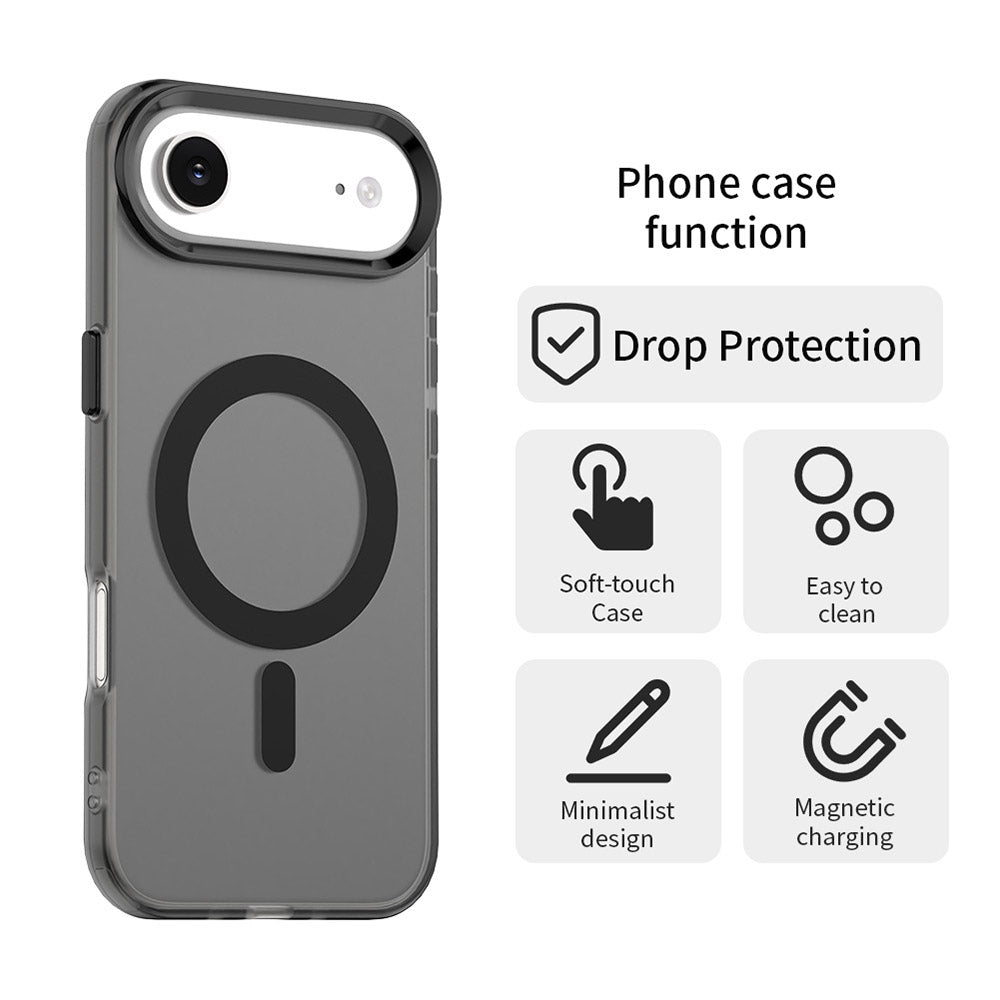Θήκη MagSafe για Apple iPhone 17 Air, Techsuit, CandyCase, Μαύρη