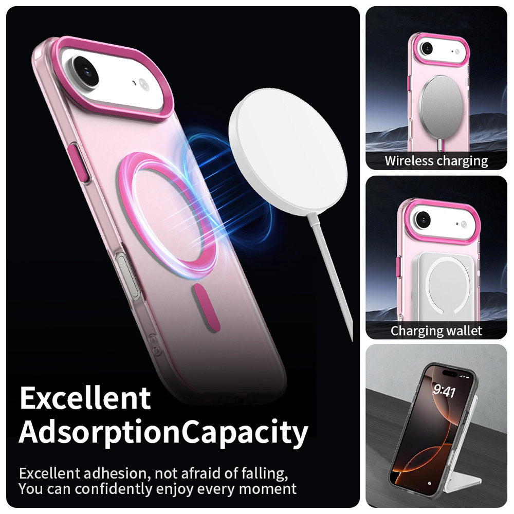 Θήκη MagSafe για Apple iPhone 17 Air, Techsuit, CandyCase, Ροζ
