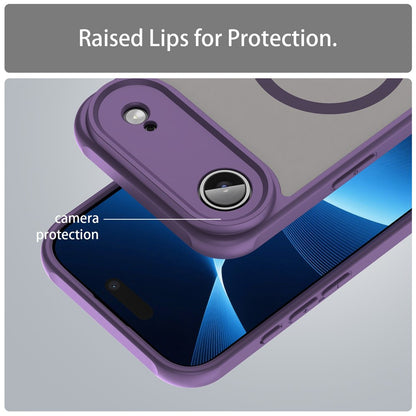 Θήκη MagSafe για Apple iPhone 17 Air, Techsuit, HaloFrost II, Μωβ