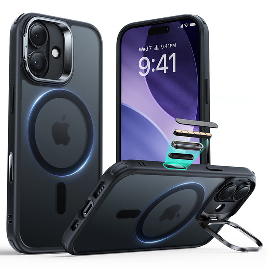 Θήκη MagSafe για Apple iPhone 17, ESR, Classic Hybrid Kickstand, Ματ Μαύρη