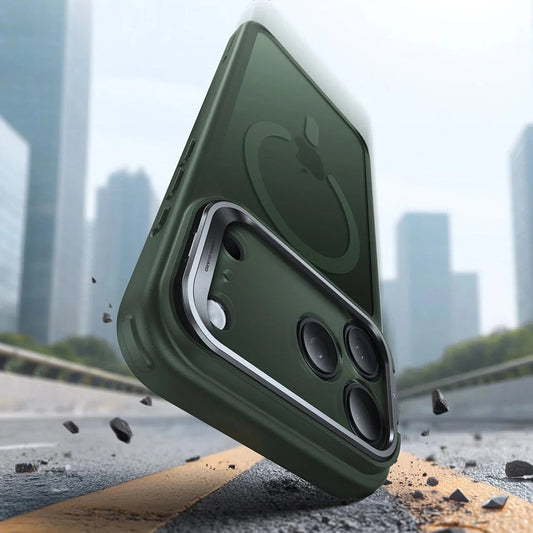 Θήκη MagSafe για Apple iPhone 17, ESR, Classic Hybrid Kickstand, Σατινέ Πράσινο