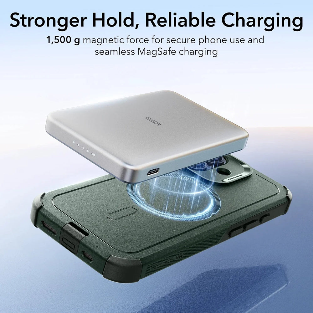 Θήκη MagSafe για Apple iPhone 17, ESR, Cyber, Πράσινη