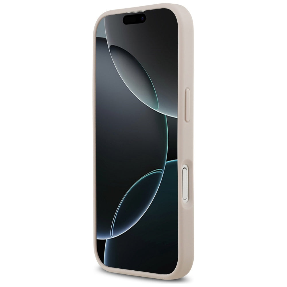 Θήκη MagSafe για Apple iPhone 17, Guess, 4G Circle Classic Logo, Ροζ