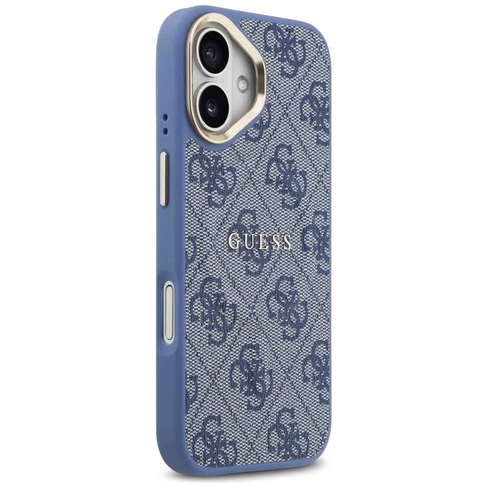 Θήκη MagSafe για Apple iPhone 17, Guess, 4G Classic, Μπλε