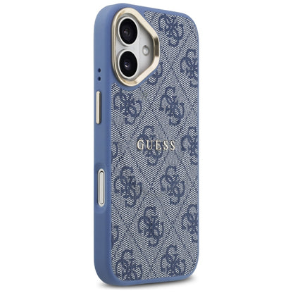 Θήκη MagSafe για Apple iPhone 17, Guess, 4G Classic, Μπλε