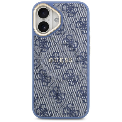 Θήκη MagSafe για Apple iPhone 17, Guess, 4G Classic, Μπλε