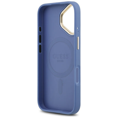 Θήκη MagSafe για Apple iPhone 17, Guess, 4G Classic, Μπλε