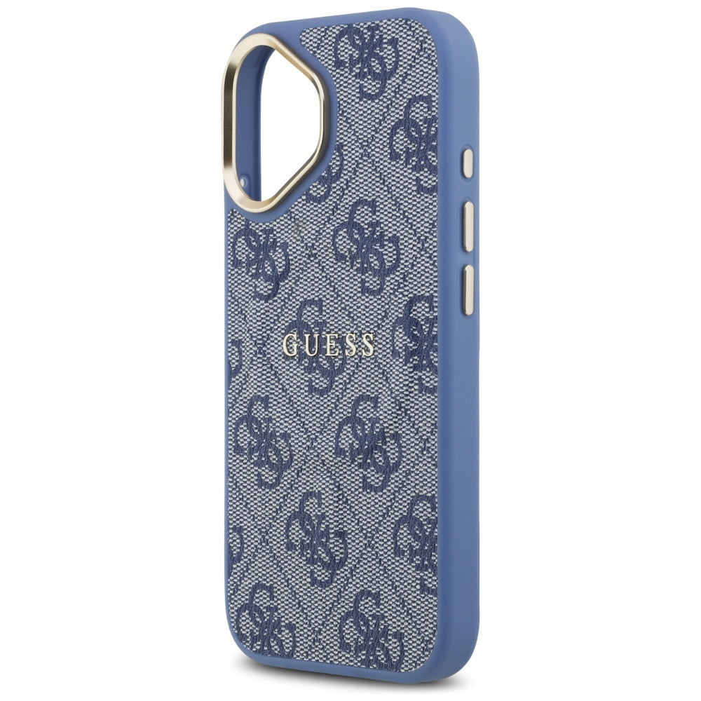 Θήκη MagSafe για Apple iPhone 17, Guess, 4G Classic, Μπλε
