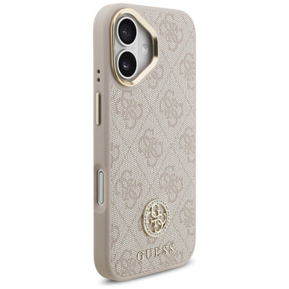 Θήκη MagSafe για Apple iPhone 17, Guess, 4G Strass Logo, Ροζ