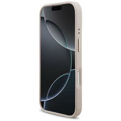 Θήκη MagSafe για Apple iPhone 17, Guess, 4G Strass Logo, Ροζ