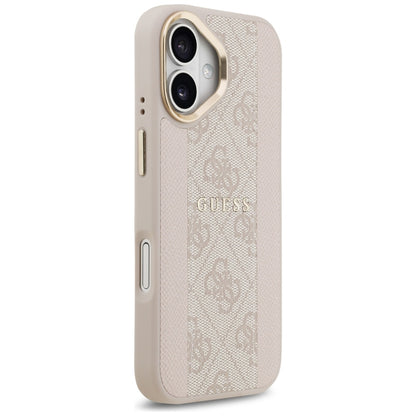 Θήκη MagSafe για Apple iPhone 17, Guess, 4G Stripe, Ροζ