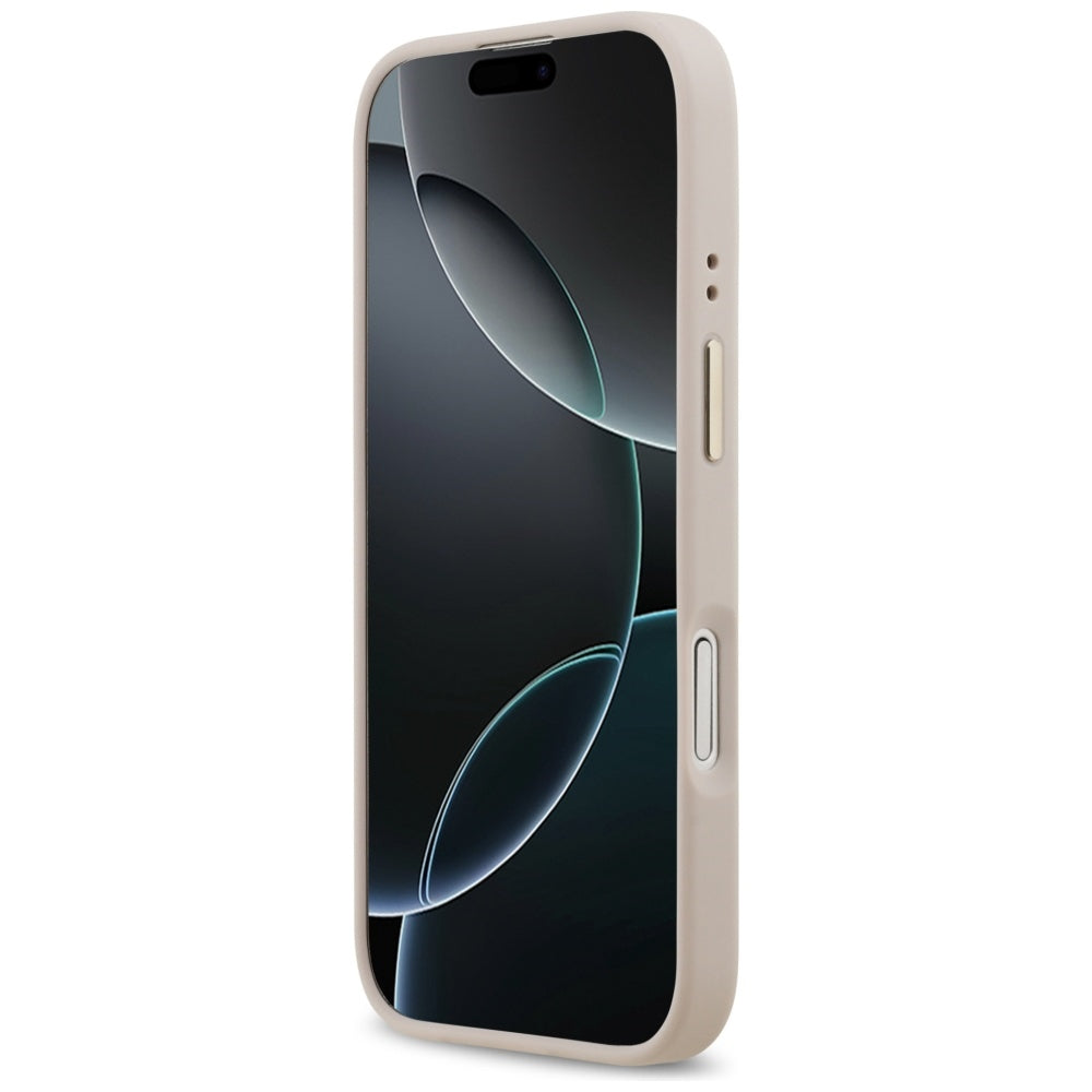 Θήκη MagSafe για Apple iPhone 17, Guess, 4G Stripe, Ροζ