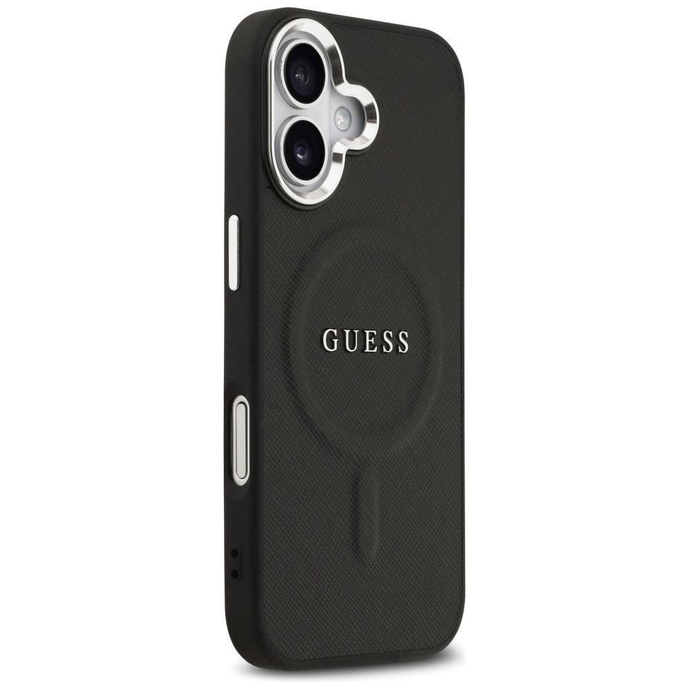 Θήκη MagSafe για Apple iPhone 17, Guess, Classic Logo, Μαύρη