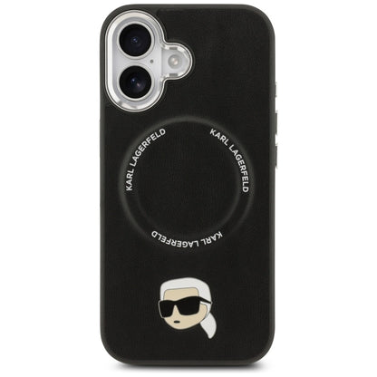 Θήκη MagSafe για Apple iPhone 17, Karl Lagerfeld, Karl Pin, Μαύρη