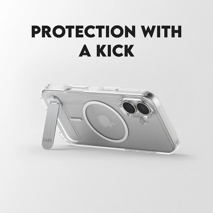 Θήκη MagSafe για Apple iPhone 17, PanzerGlass, με Χαρακτηριστικό Kickstand, Διάφανη