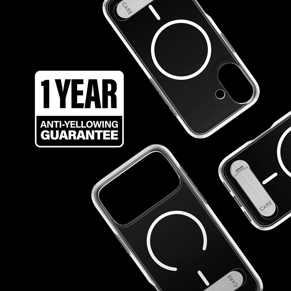 Θήκη MagSafe για Apple iPhone 17, PanzerGlass, με Χαρακτηριστικό Kickstand, Διάφανη