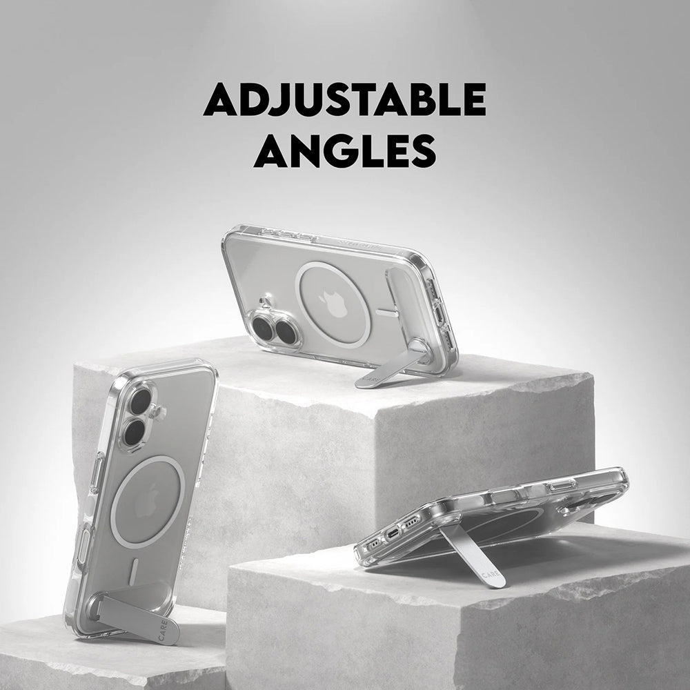 Θήκη MagSafe για Apple iPhone 17, PanzerGlass, με Χαρακτηριστικό Kickstand, Διάφανη