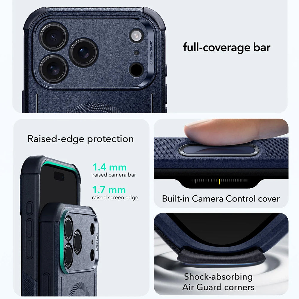 Θήκη MagSafe για Apple iPhone 17 Pro, ESR, Cyber, Μπλε