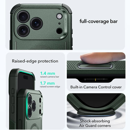 Θήκη MagSafe για Apple iPhone 17 Pro, ESR, Cyber, Πράσινη