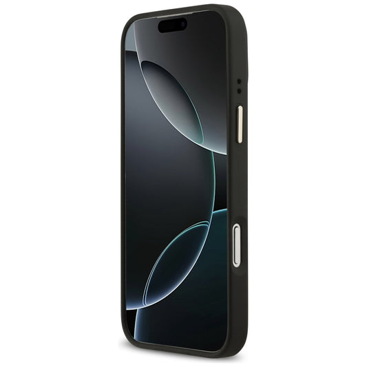 Θήκη MagSafe για Apple iPhone 17 Pro, Guess, 4G Classic, Μαύρη