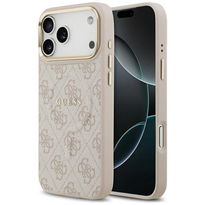 Θήκη MagSafe για Apple iPhone 17 Pro, Guess, 4G Classic, Ροζ