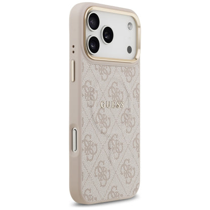 Θήκη MagSafe για Apple iPhone 17 Pro, Guess, 4G Classic, Ροζ