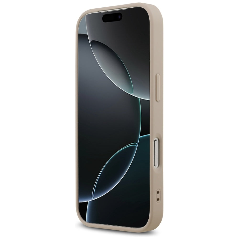 Θήκη MagSafe για Apple iPhone 17 Pro, Guess, 4G Ring Classic Logo, Ροζ