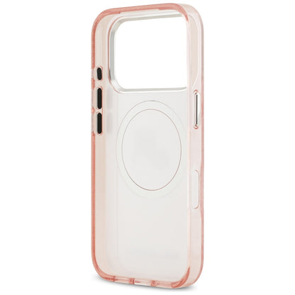 Θήκη MagSafe για Apple iPhone 17 Pro, Karl Lagerfeld, IML Glitter Karl & Choupette`s Heads, Ροζ