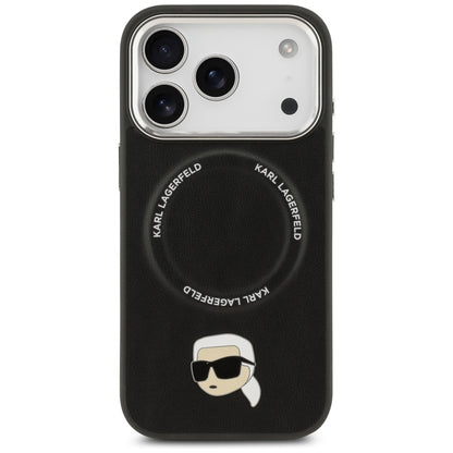 Θήκη MagSafe για Apple iPhone 17 Pro, Karl Lagerfeld, Karl Pin, Μαύρη