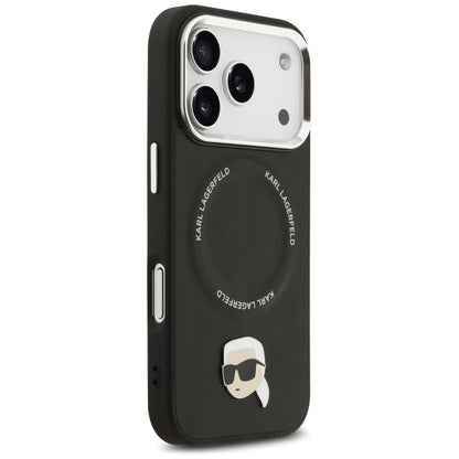 Θήκη MagSafe για Apple iPhone 17 Pro, Karl Lagerfeld, Karl Pin, Μαύρη
