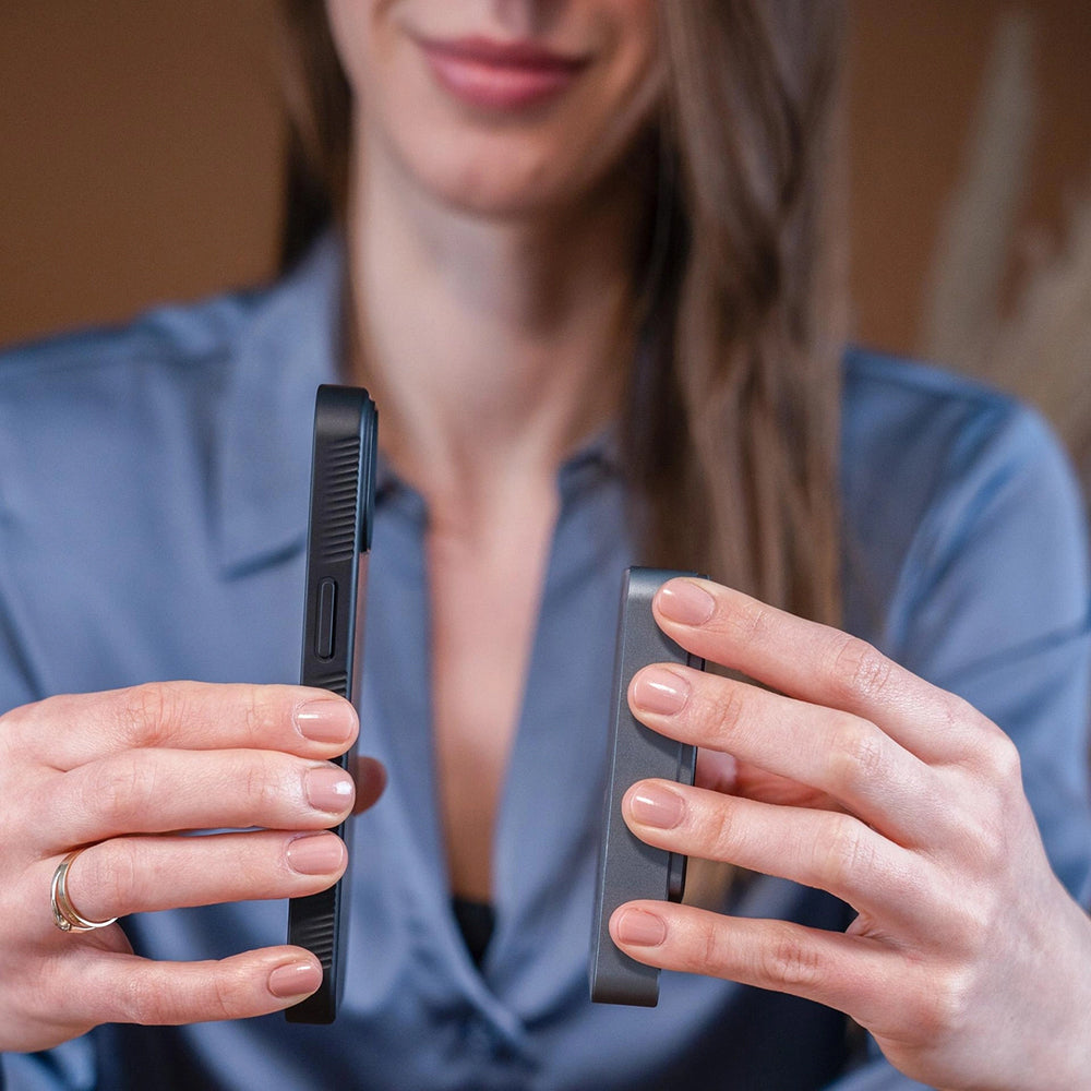 Θήκη MagSafe για Apple iPhone 17 Pro Max, 3MK, Smoke MagCase, Μαύρη