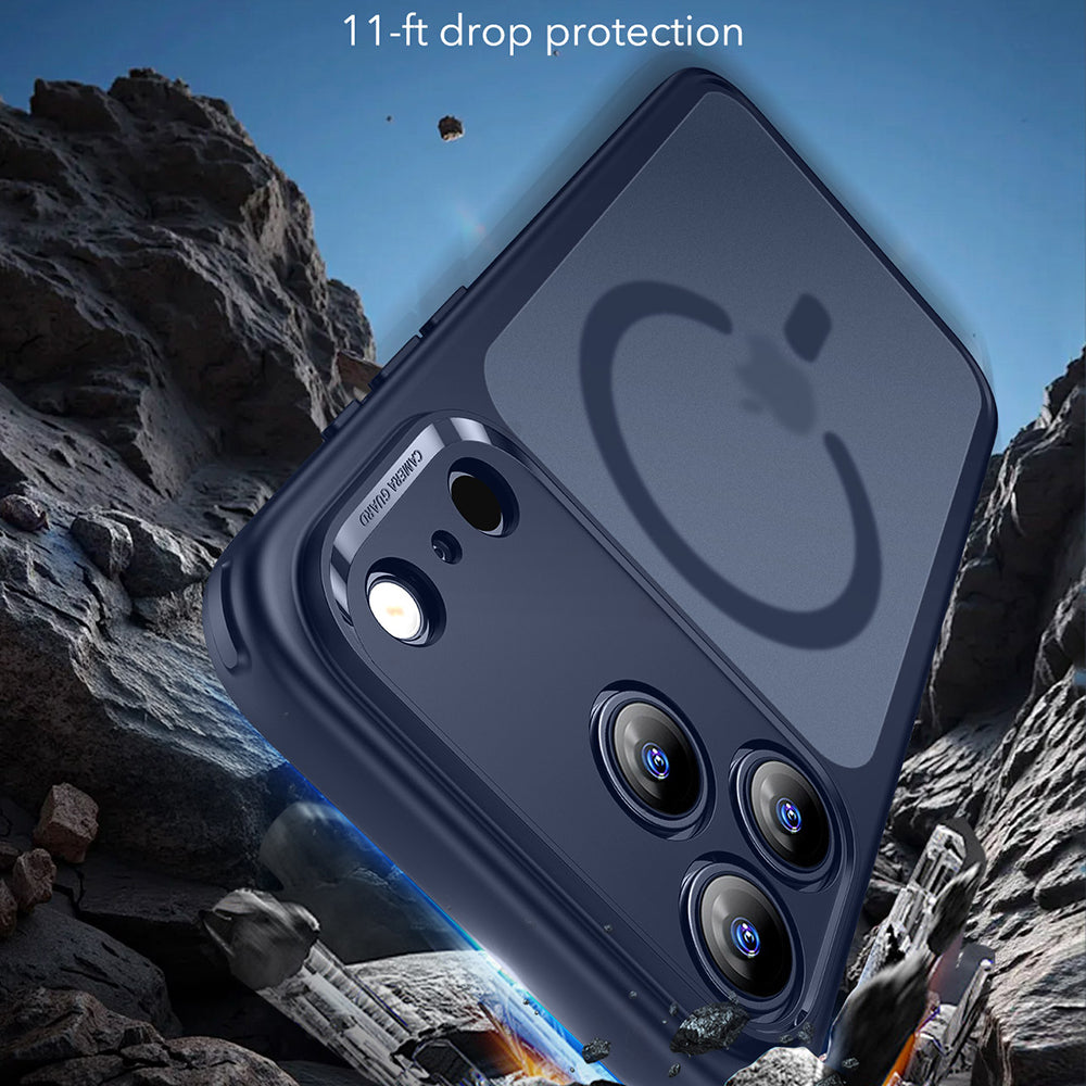 Θήκη MagSafe για Apple iPhone 17 Pro Max, ESR, Classic Hybrid, Σατινέ Μπλε