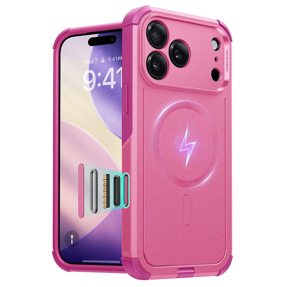 Θήκη MagSafe για Apple iPhone 17 Pro Max, ESR, Cyber, Ροζ