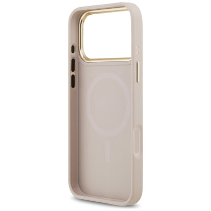 Θήκη MagSafe για Apple iPhone 17 Pro Max, Guess, 4G Stripe, Ροζ