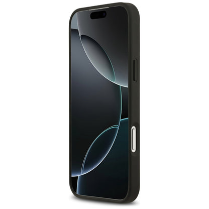 Θήκη MagSafe για Apple iPhone 17 Pro Max, Guess, Grained Flowers, Μαύρη