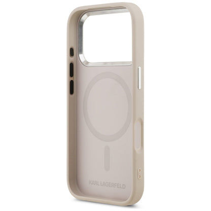 Θήκη MagSafe για Apple iPhone 17 Pro Max, Karl Lagerfeld, Choupette Pin, Ροζ