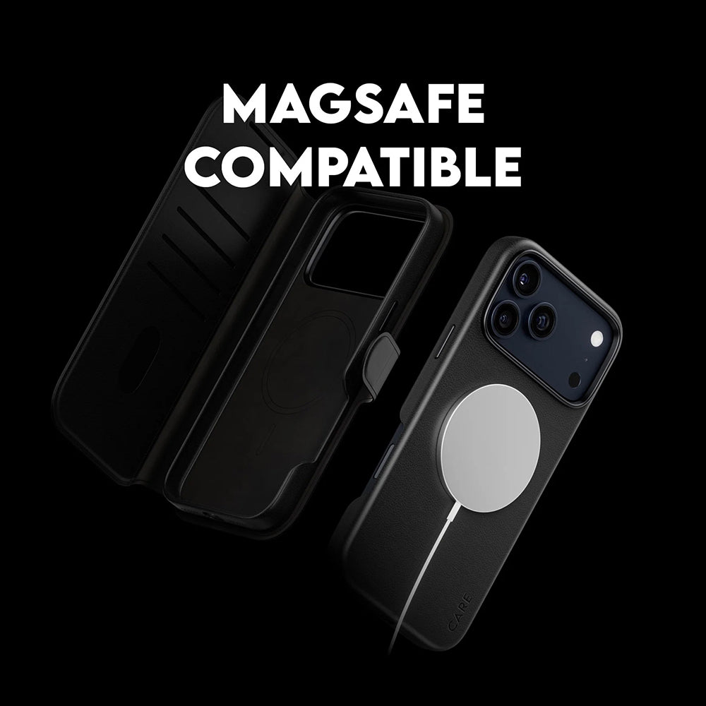 Θήκη MagSafe για Apple iPhone 17 Pro Max, PanzerGlass, Care Feature Tango Two-in-One, Μαύρη
