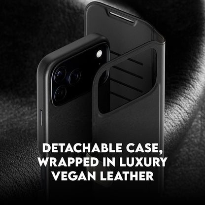 Θήκη MagSafe για Apple iPhone 17 Pro Max, PanzerGlass, Care Feature Tango Two-in-One, Μαύρη