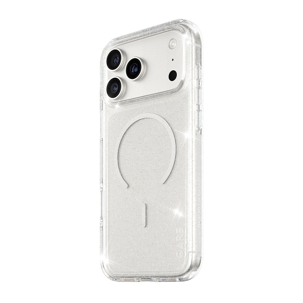 Θήκη MagSafe για Apple iPhone 17 Pro Max, PanzerGlass, Care Urban Explorer Star Lit, Διαφανής Λευκή