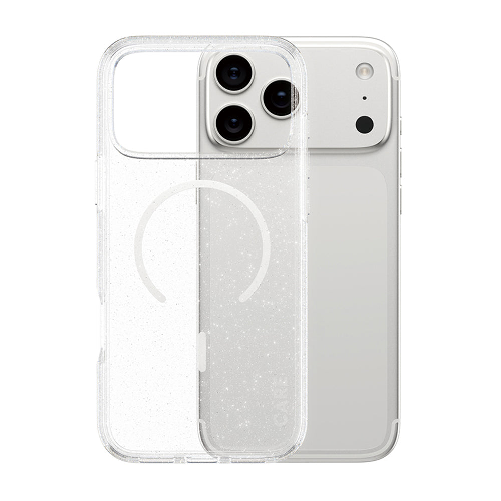 Θήκη MagSafe για Apple iPhone 17 Pro Max, PanzerGlass, Care Urban Explorer Star Lit, Διαφανής Λευκή