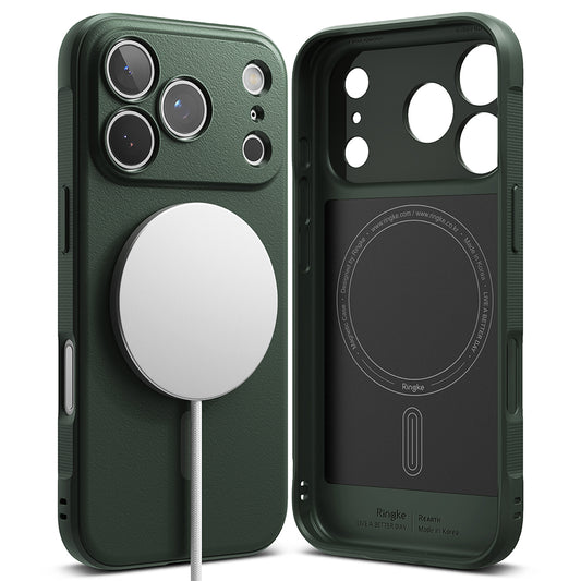 Θήκη MagSafe για Apple iPhone 17 Pro Max, Ringke, Onyx, Σκούρο Πράσινο