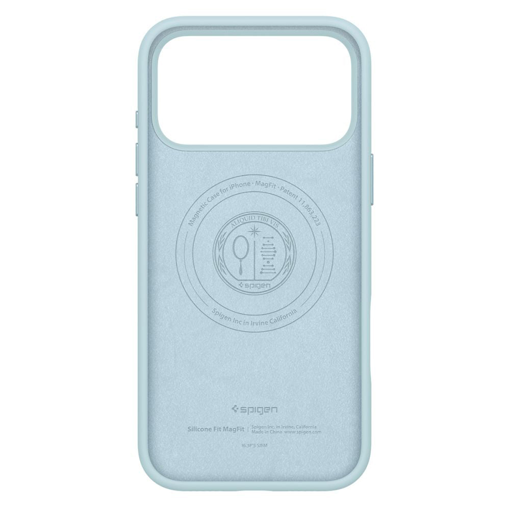 Θήκη MagSafe για Apple iPhone 17 Pro Max, Spigen, Silicone Fit, Μπλε